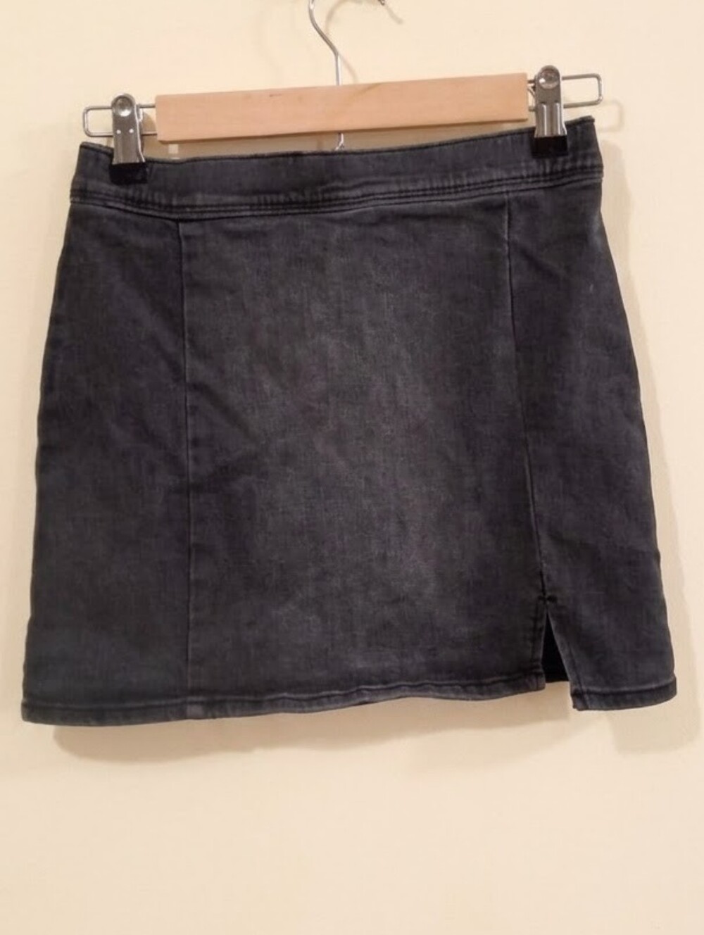 Abercrombie Kids Gray Denim Skirt